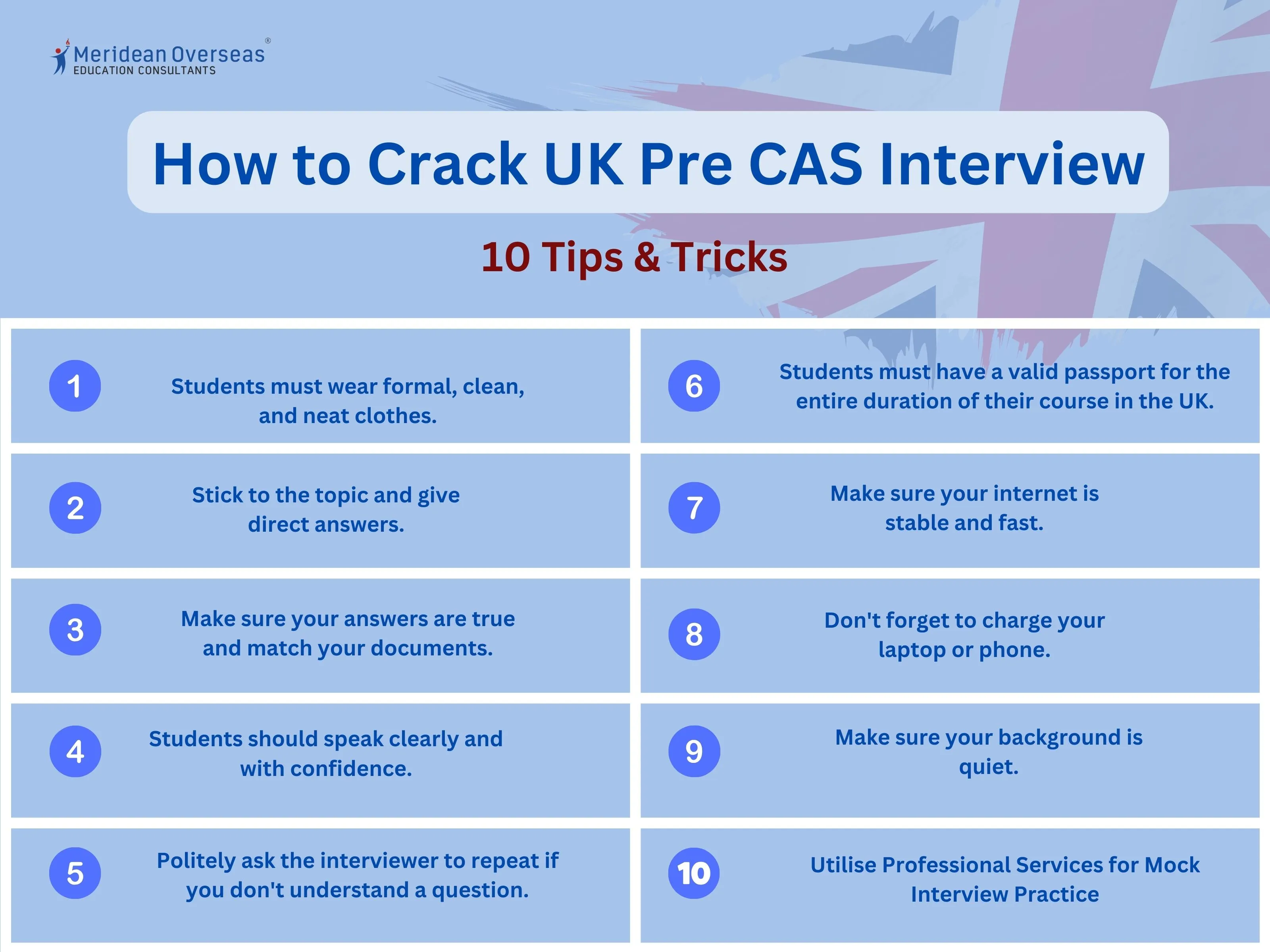 How to Crack UK Pre CAS Interview